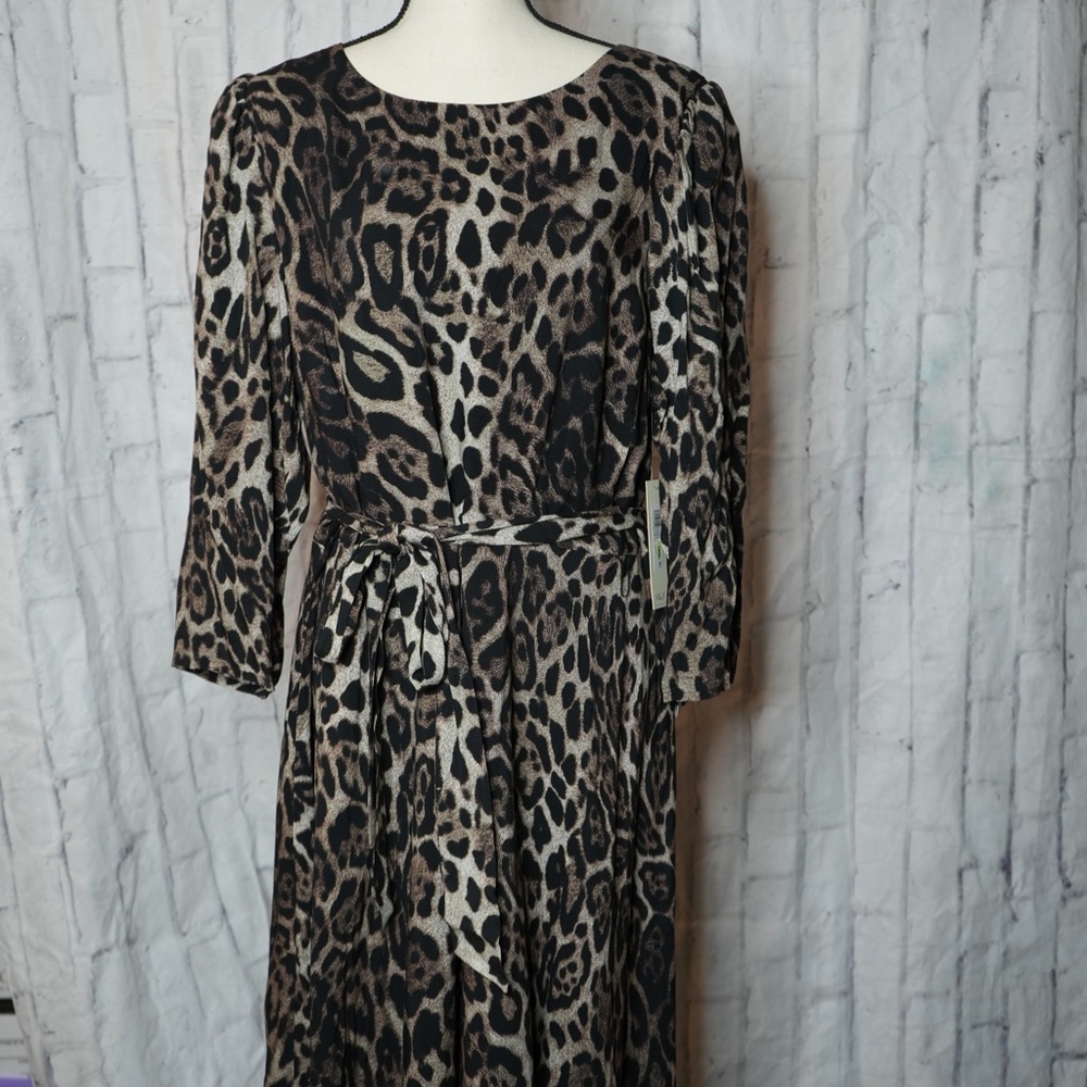 NWT 18W Eliza J Leopard Print Dress from Nordstrom